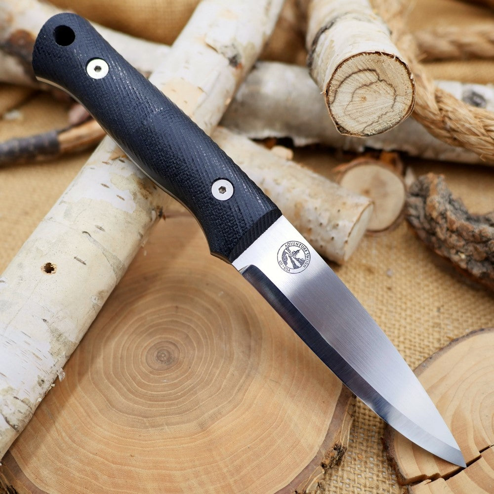 Classic (R): Black Canvas Micarta, Choose Your Liners