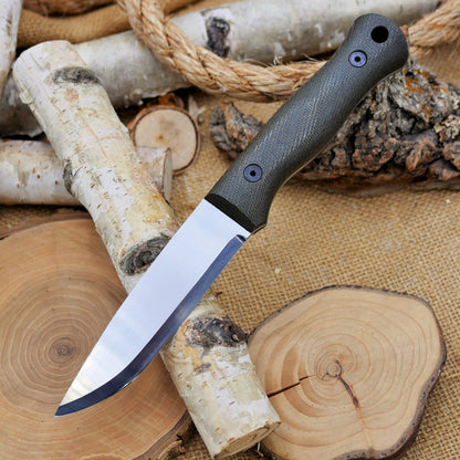 Explorer (R): Green Canvas Micarta, Choose Your Liners