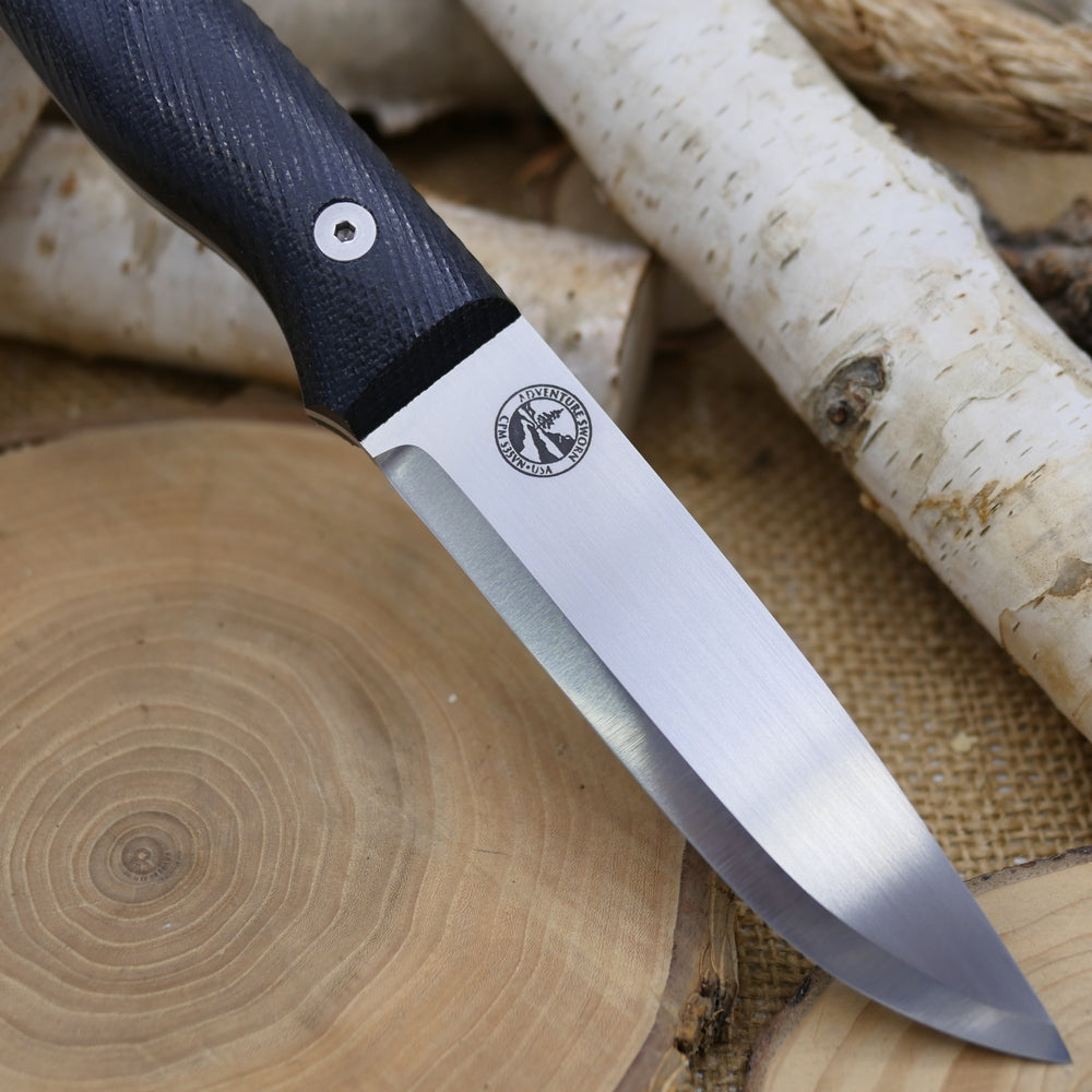 Explorer (R): Black Canvas Micarta, Choose Your Liners