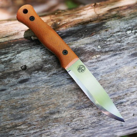 Explorer (R): Brown Canvas Micarta, Choose Your Liners