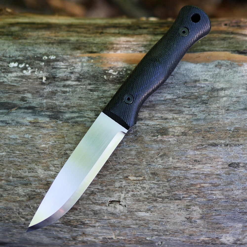 Explorer (R): Black Canvas Micarta, Choose Your Liners