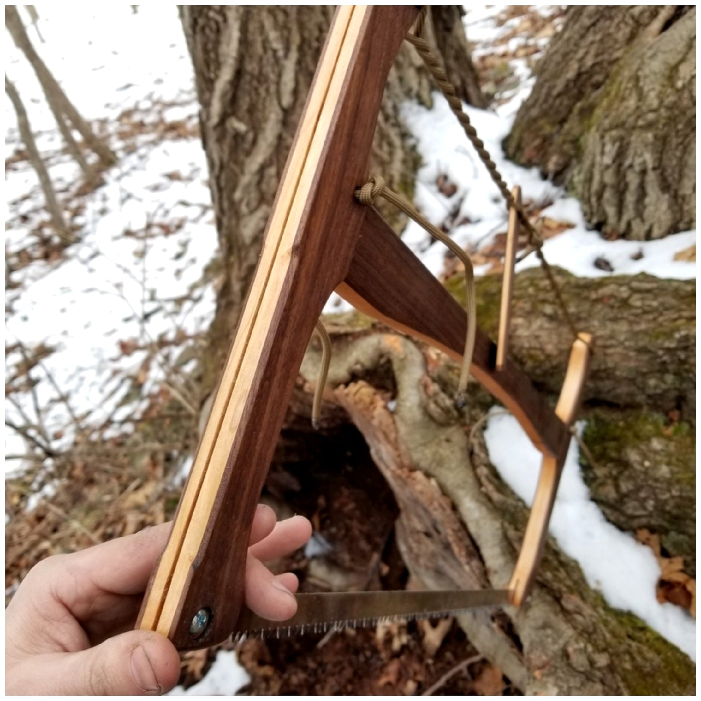 Walnut & Cherry Bucksaw