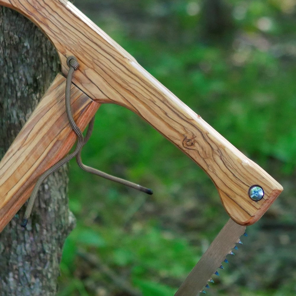 Olivewood & Oak Bucksaw