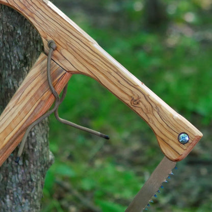Olivewood & Oak Bucksaw