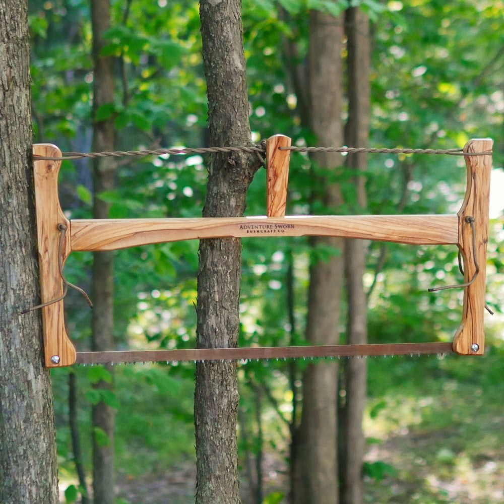 Olivewood & Oak Bucksaw