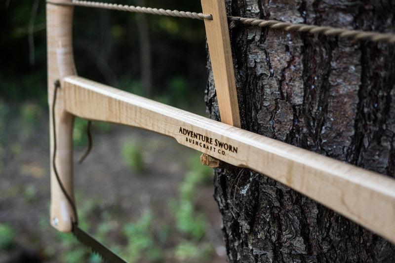 X2 - Custom Bucksaw 13 - Adventure Sworn Bushcraft Co. - 2