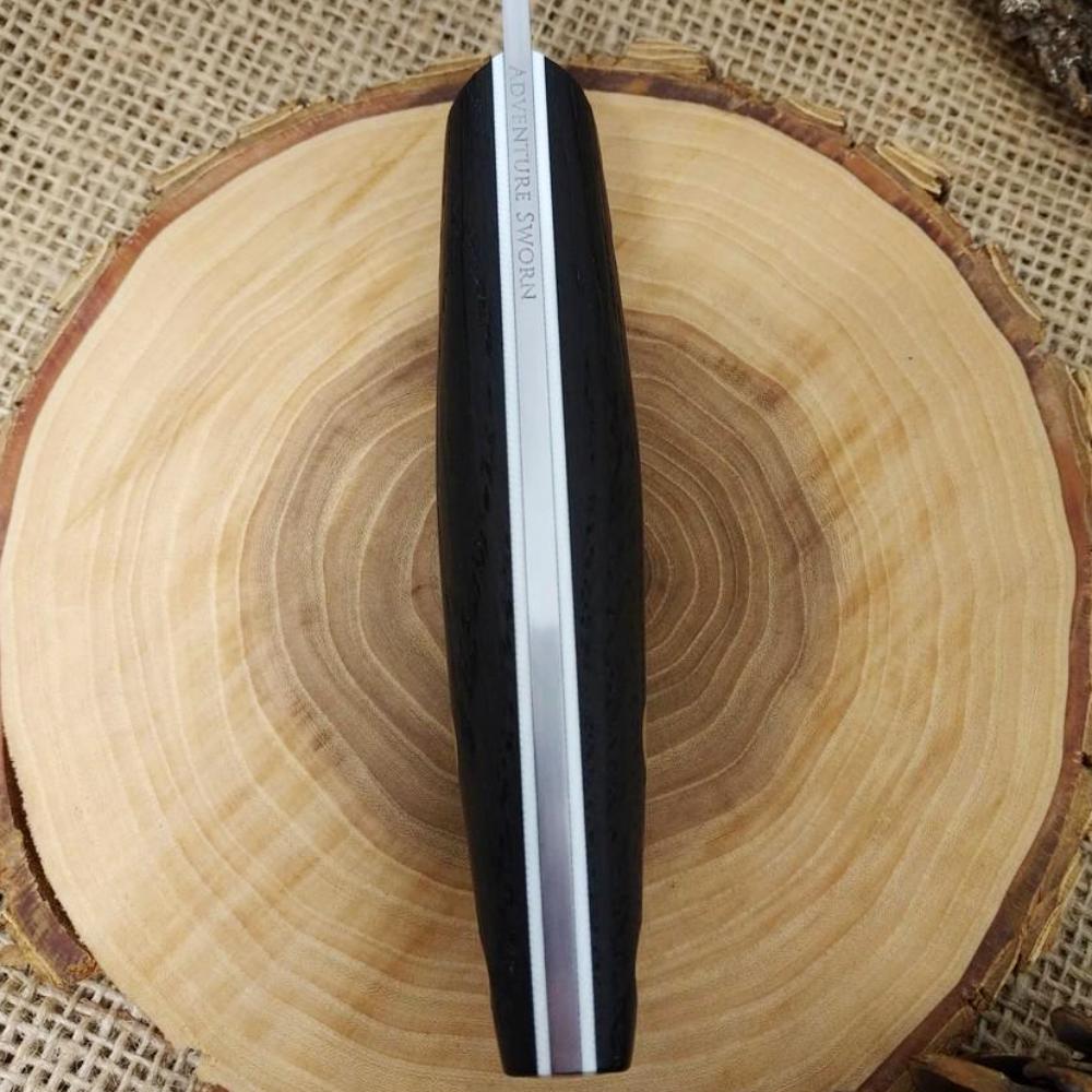 Woodsman: Bog Oak & White G10