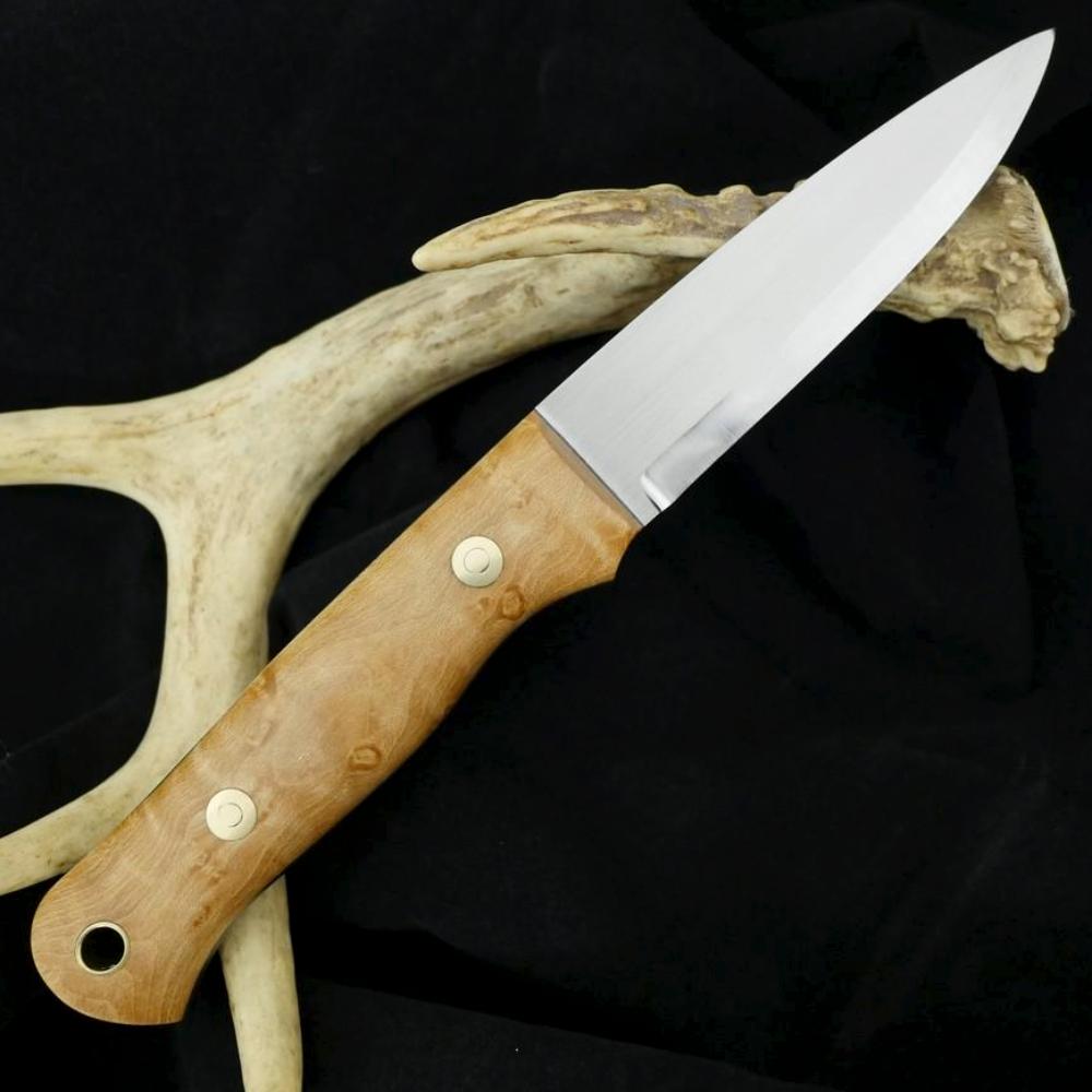 Classic: Birdseye Maple & Forest Green G10 - Adventure Sworn Bushcraft Co.