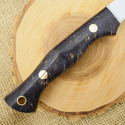 Fisherman: Purple Box Elder Burl - Adventure Sworn Bushcraft Co.