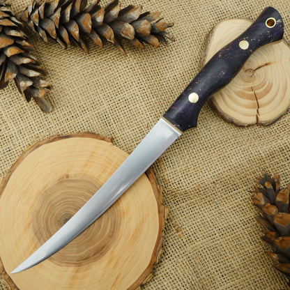Fisherman: Purple Box Elder Burl - Adventure Sworn Bushcraft Co.