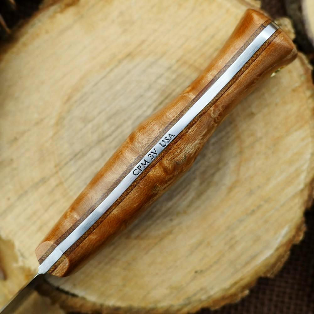 CPM 3V Explorer: Birdseye & Natural Brown Linen - Adventure Sworn Bushcraft Co.