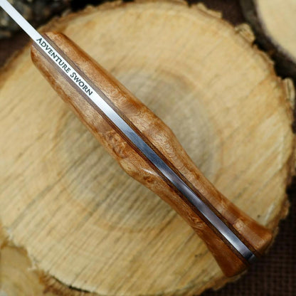 CPM 3V Explorer: Birdseye & Natural Brown Linen - Adventure Sworn Bushcraft Co.