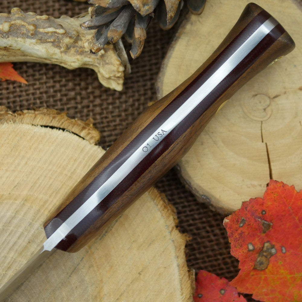 Mountaineer: Walnut & Maroon Canvas