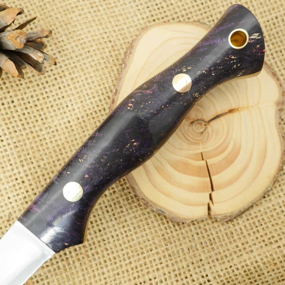 Fisherman: Purple Box Elder Burl - Adventure Sworn Bushcraft Co.