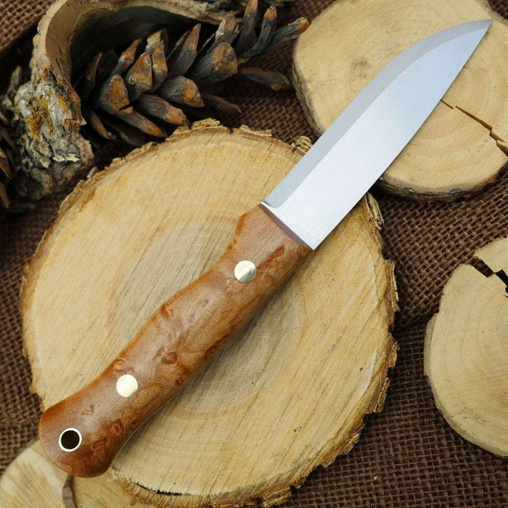 CPM 3V Explorer: Birdseye & Natural Brown Linen - Adventure Sworn Bushcraft Co.