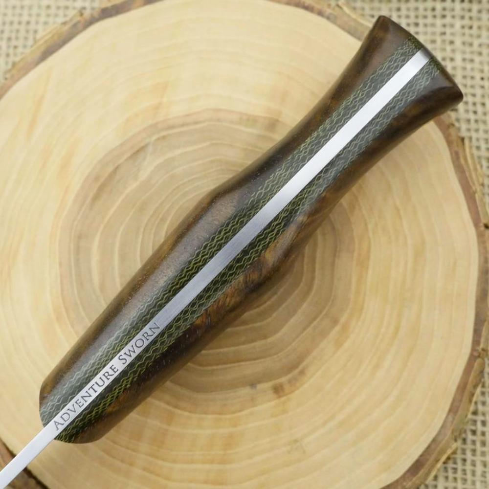 Classic: Walnut & Green Canvas - Adventure Sworn Bushcraft Co.