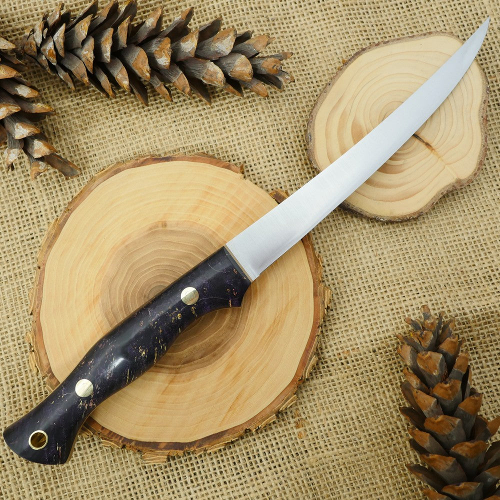 Fisherman: Purple Box Elder Burl - Adventure Sworn Bushcraft Co.