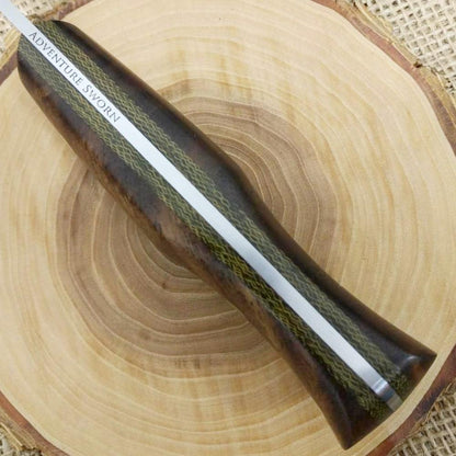 Classic: Walnut & Green Canvas - Adventure Sworn Bushcraft Co.