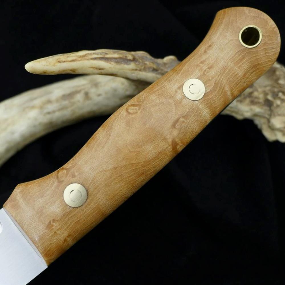 Classic: Birdseye Maple & Forest Green G10 - Adventure Sworn Bushcraft Co.