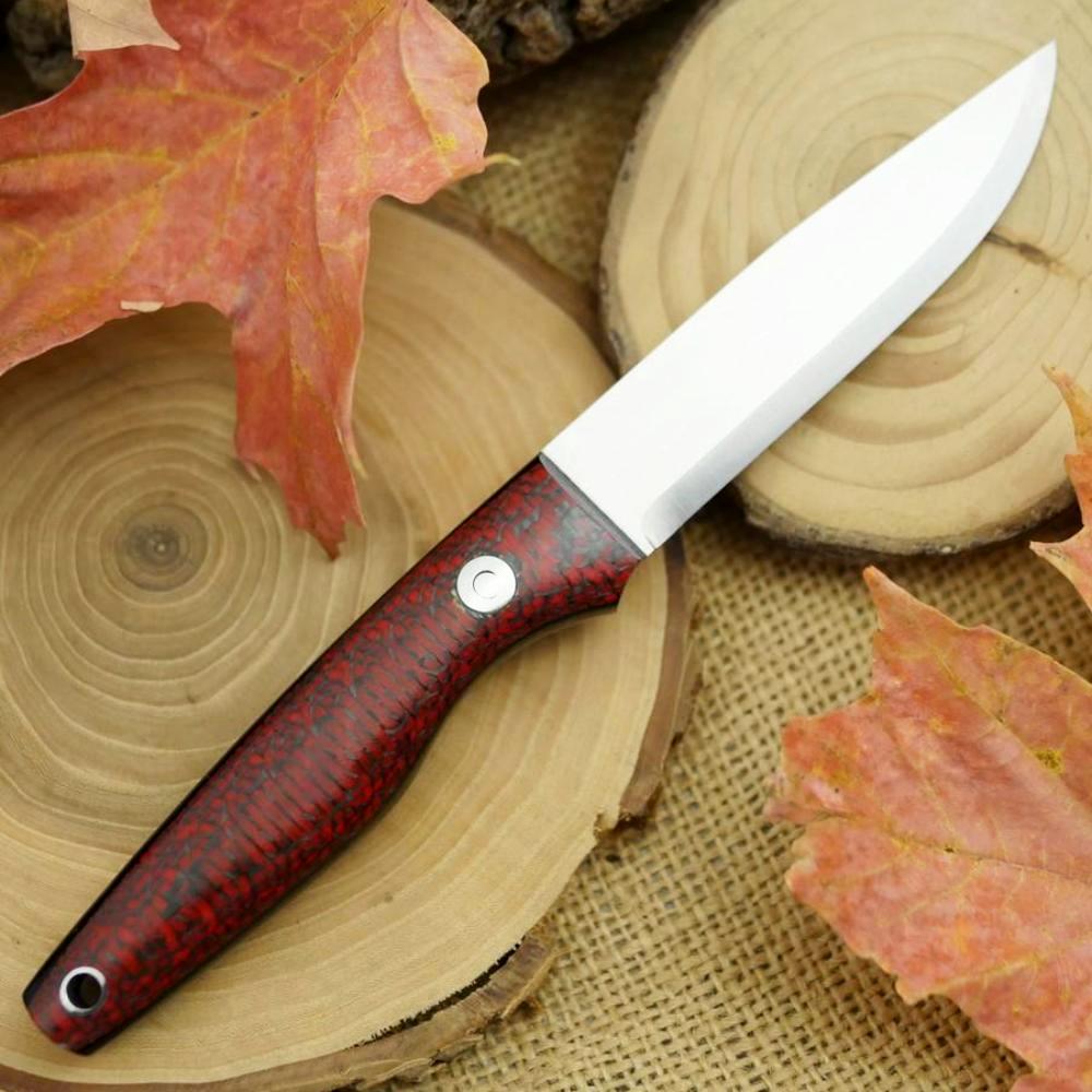 Hiker: Red Carbon Fiber & Black Canvas