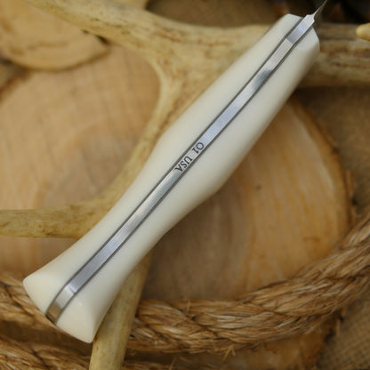 Guide: Glacier White Corian & Gray - Adventure Sworn Bushcraft Co.