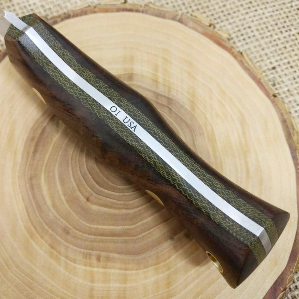 Classic: Walnut & Green Canvas - Adventure Sworn Bushcraft Co.