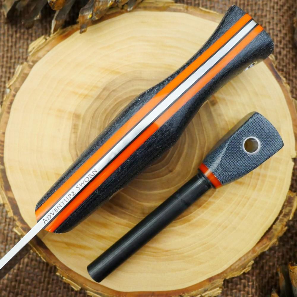 Guide: Charcoal Terotuf & Matching Firesteel - Adventure Sworn Bushcraft Co.