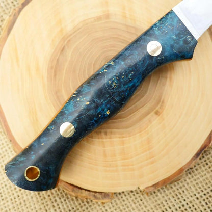 Fisherman: Blue Box Elder & Natural Canvas - Adventure Sworn Bushcraft Co.