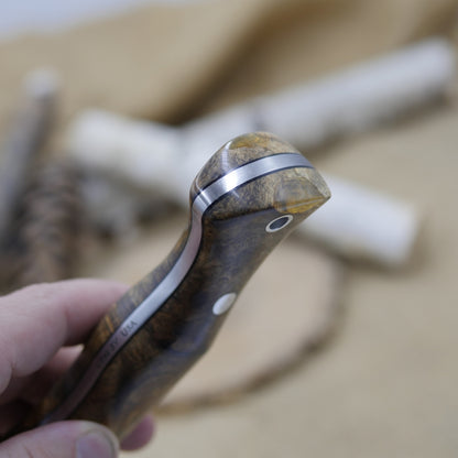 Scout: 3V, Stabilized Buckeye Burl