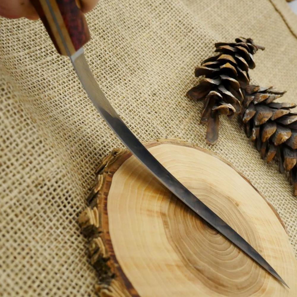 Fisherman: Amboyna Burl - Adventure Sworn Bushcraft Co.
