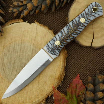 Classic: White Cast Pine Cone & Natural Canvas - Adventure Sworn Bushcraft Co.
