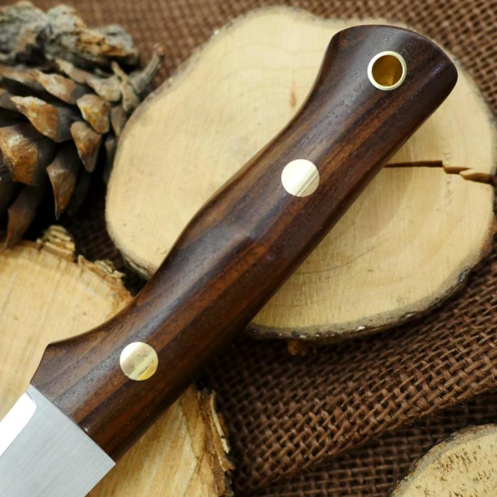 CPM 154 Voyageur: Walnut & Purple G10 - Adventure Sworn Bushcraft Co.