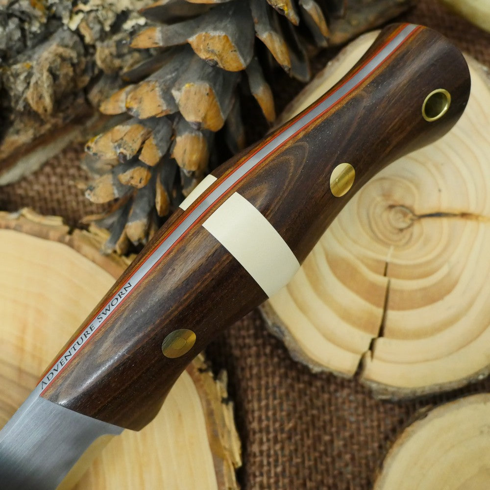 Guide: Walnut & Ivory Spacer - Adventure Sworn Bushcraft Co.