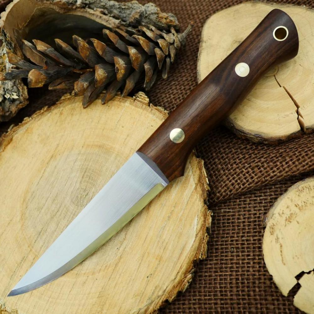 CPM 154 Voyageur: Walnut & Purple G10 - Adventure Sworn Bushcraft Co.