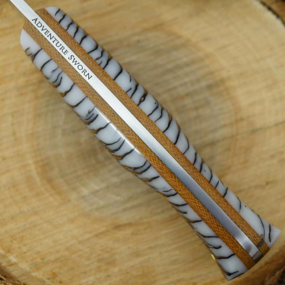 Classic: White Cast Pine Cone & Natural Canvas - Adventure Sworn Bushcraft Co.
