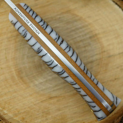 Classic: White Cast Pine Cone & Natural Canvas - Adventure Sworn Bushcraft Co.