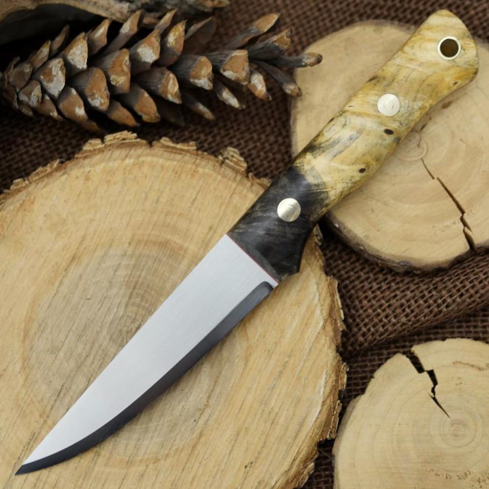 In Stock Voyageur: Buckeye Burl & Red - Adventure Sworn Bushcraft Co.