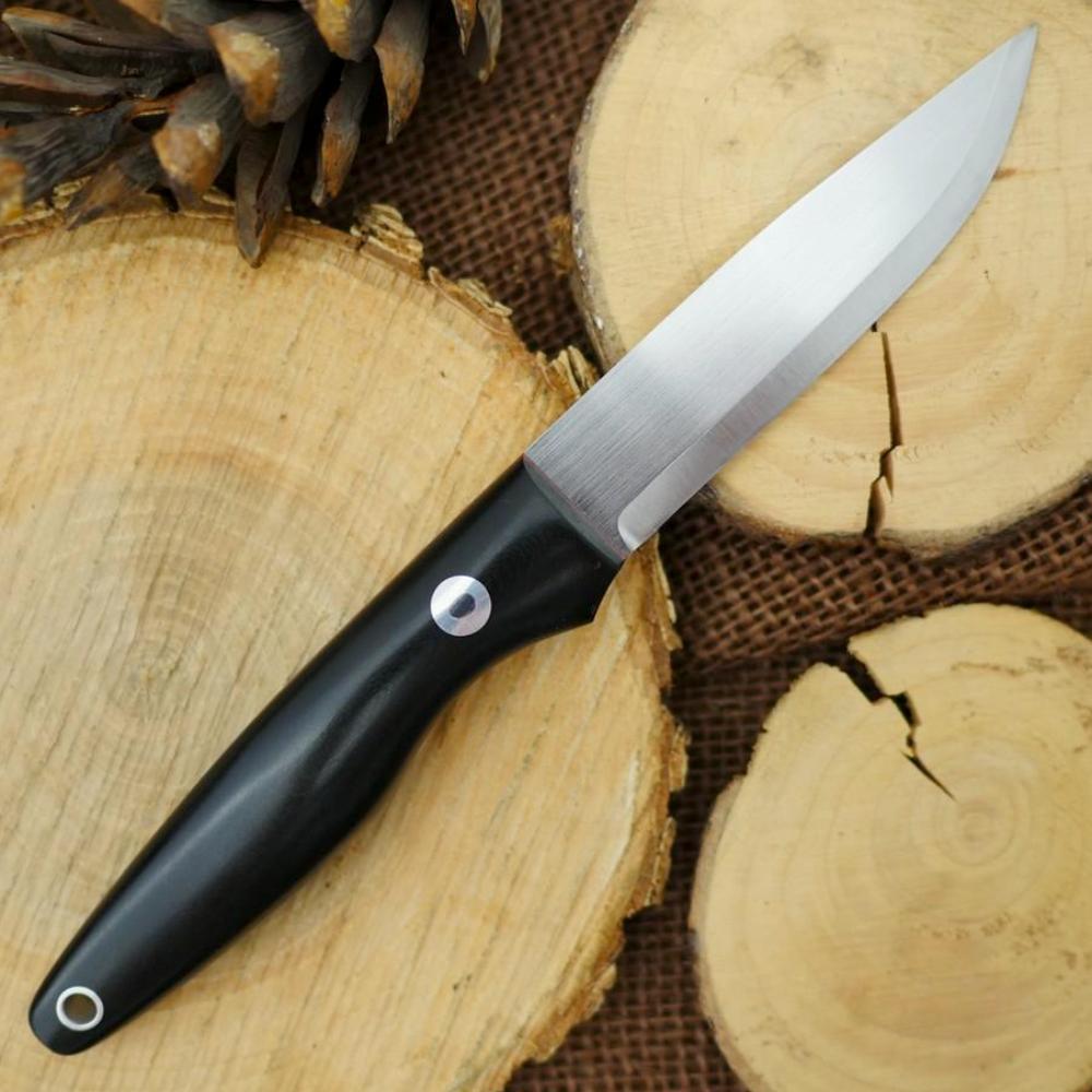 Hiker: Black Richlite & Red G10 - Adventure Sworn Bushcraft Co.