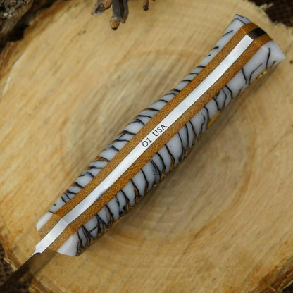 Classic: White Cast Pine Cone & Natural Canvas - Adventure Sworn Bushcraft Co.