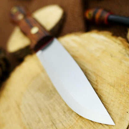 Explorer: Ironwood, Red & Matching Firesteel - Adventure Sworn Bushcraft Co.
