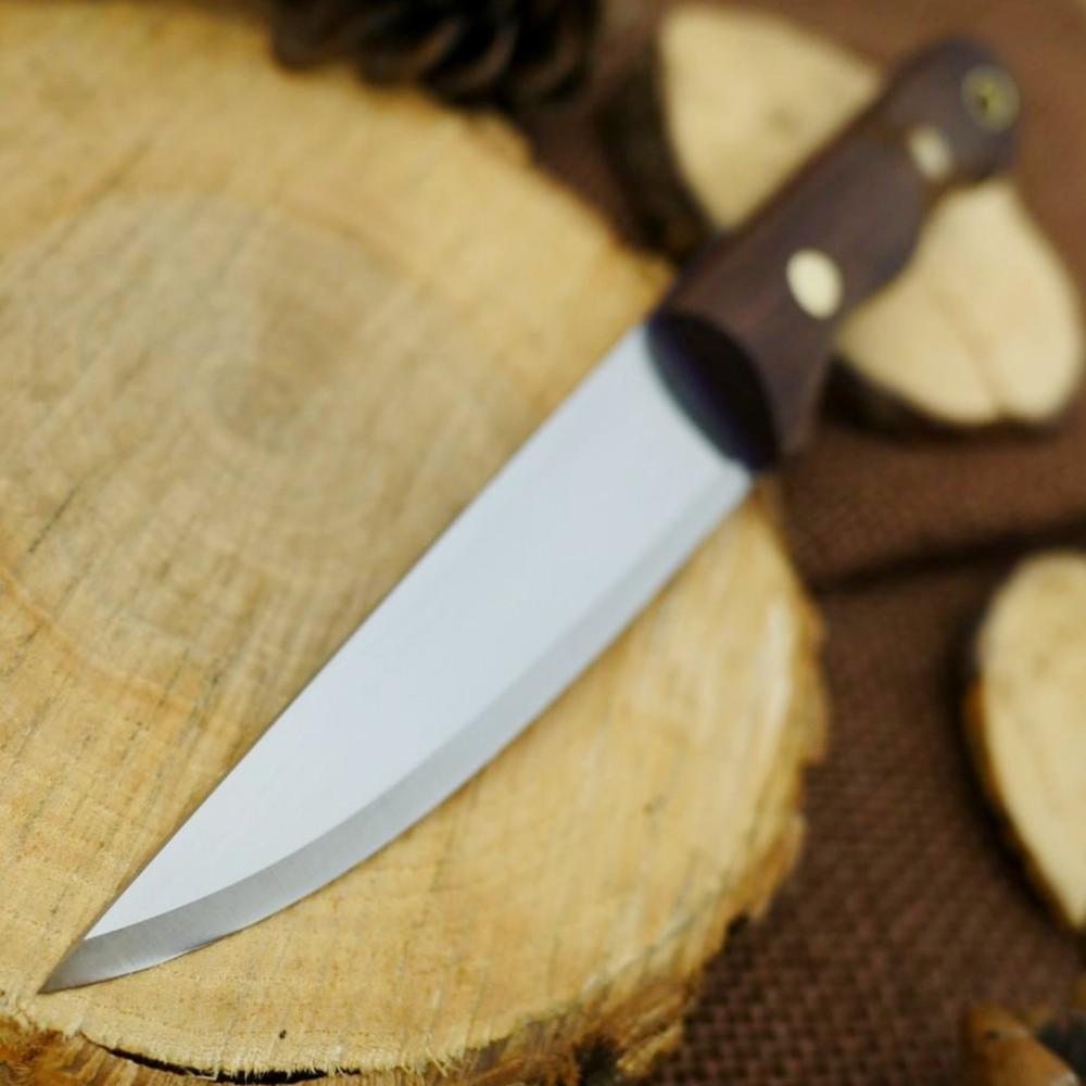 CPM 154 Voyageur: Walnut & Purple G10 - Adventure Sworn Bushcraft Co.