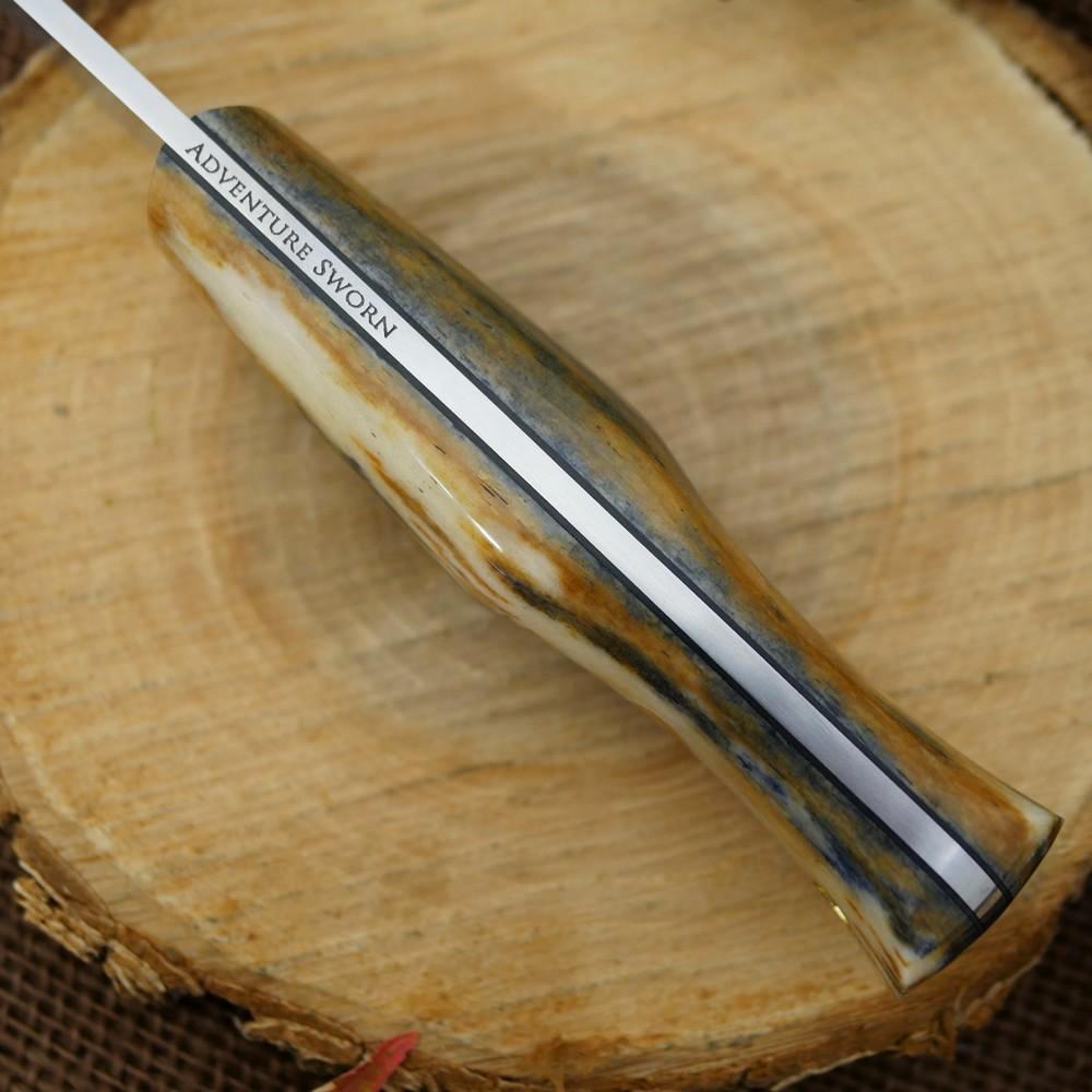 Classic: Fossil Dyed Giraffe Bone 1 - Adventure Sworn Bushcraft Co.