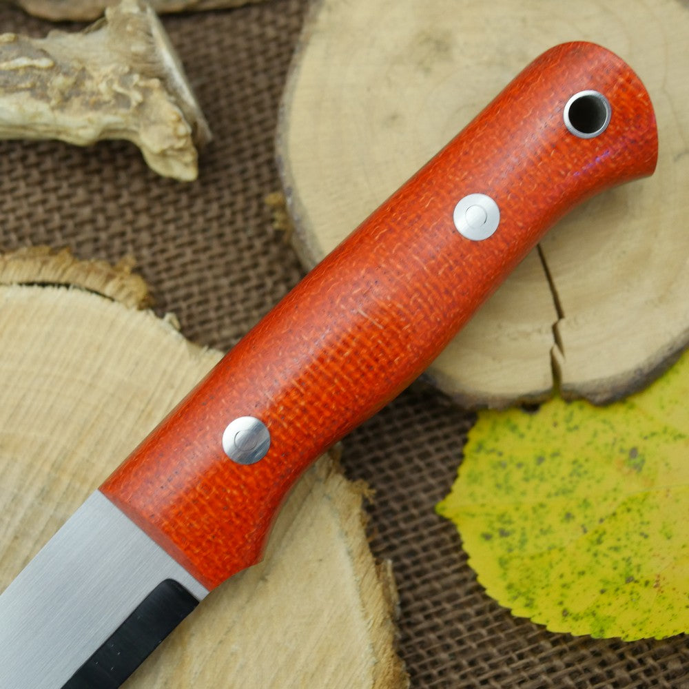 Classic: Orange Burlap & Black - Adventure Sworn Bushcraft Co.