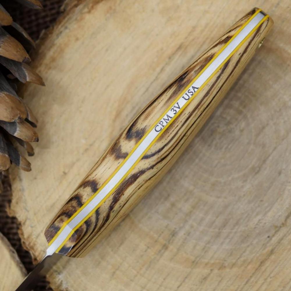 In Stock Hiker: Zebrawood & Yellow - Adventure Sworn Bushcraft Co.