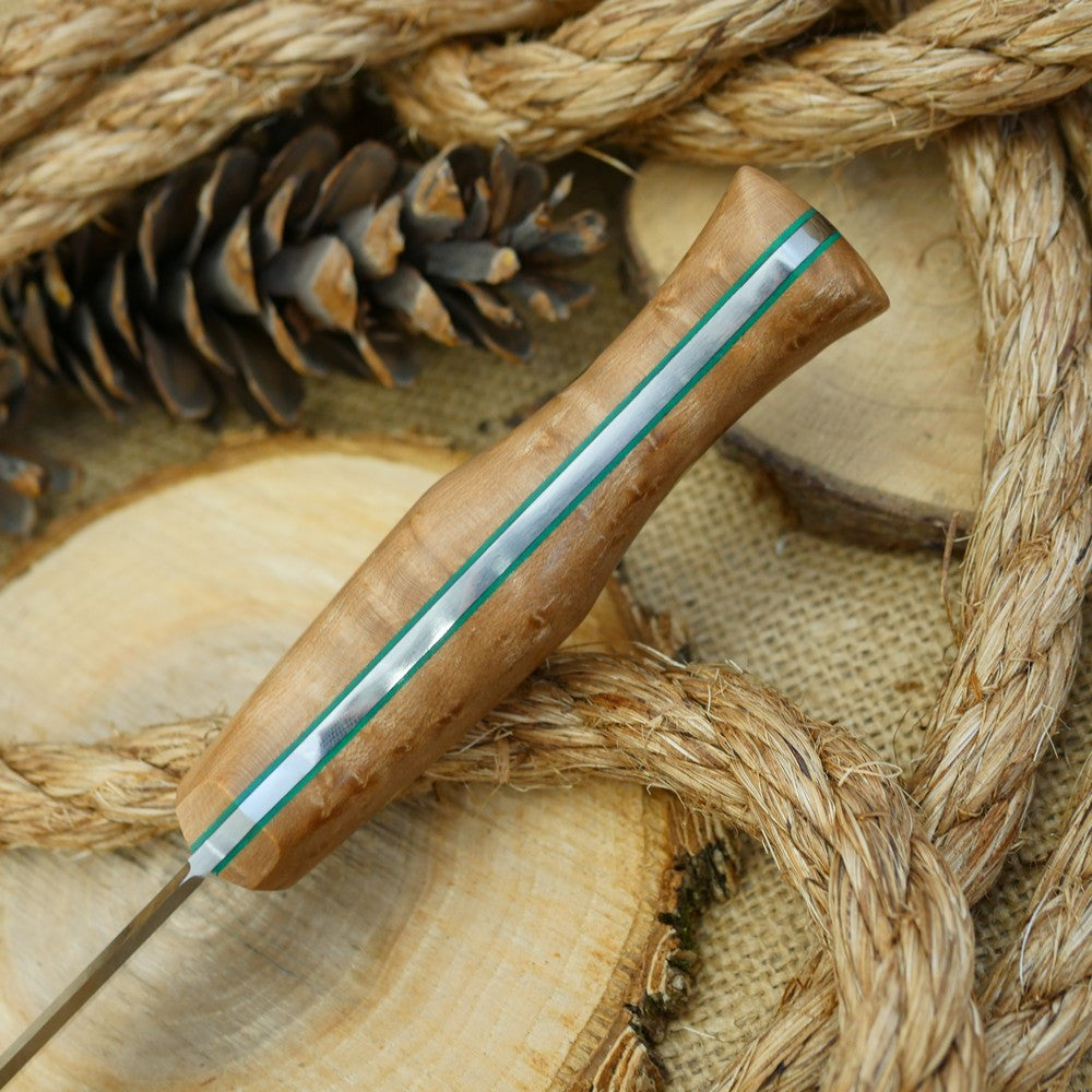 Explorer: Birdseye Maple & Kelly Green - Adventure Sworn Bushcraft Co.