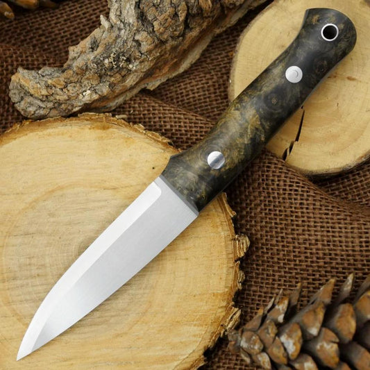 Available Now Classic: Buckeye Burl & Gray G10 - Adventure Sworn Bushcraft Co.