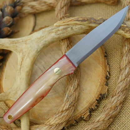 Hiker: Ram's Horn & Red Linen - Adventure Sworn Bushcraft Co.
