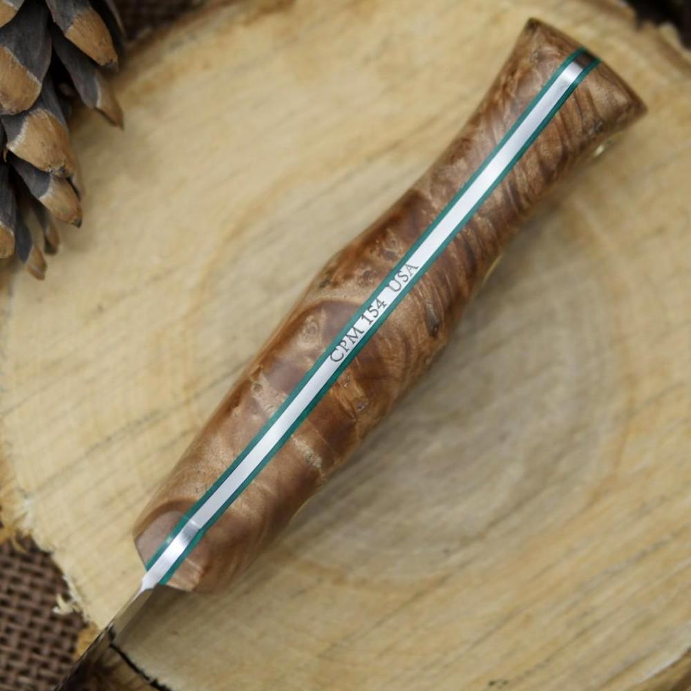 Voyageur: Maple Burl & Kelly Green