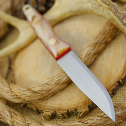 Hiker: Ram's Horn & Red Linen - Adventure Sworn Bushcraft Co.