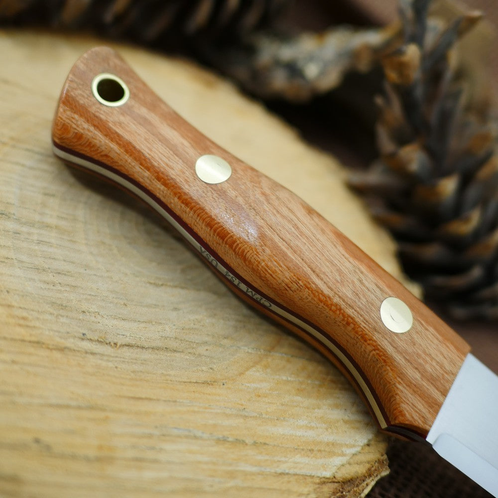 CPM 154 Voyageur: Cherry & Red G10 - Adventure Sworn Bushcraft Co.